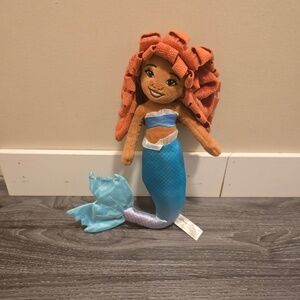Disney Imports Dragon Mermaid Live Action Ariel Plush